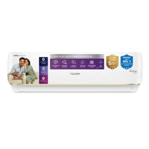 Voltas Split Air Conditioner, 1.5 Ton, 3 Star - 183INV Vertis AI Zest Gold