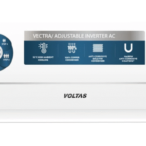 Voltas Split Air Conditioner, 1.5 Ton, 3 Star - 183INV Vectra Zenith Silver